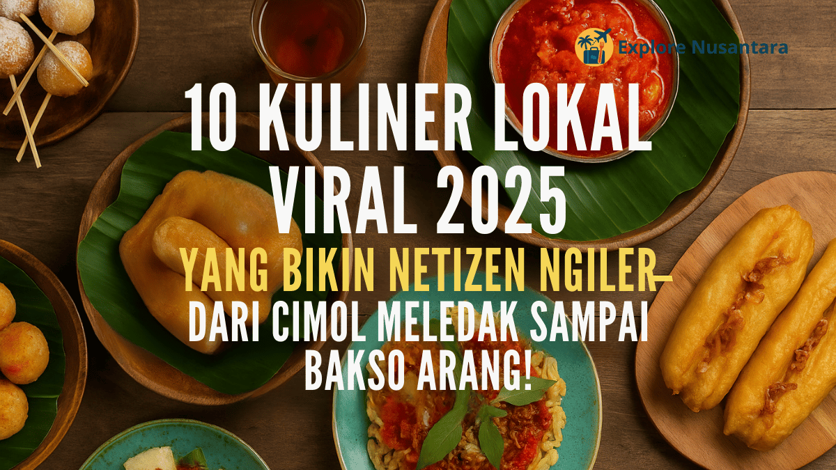 10 Rekomendasi Kuliner Berbasis Bahan Lokal yang Tidak Terlalu Dikenal di Cilacap
